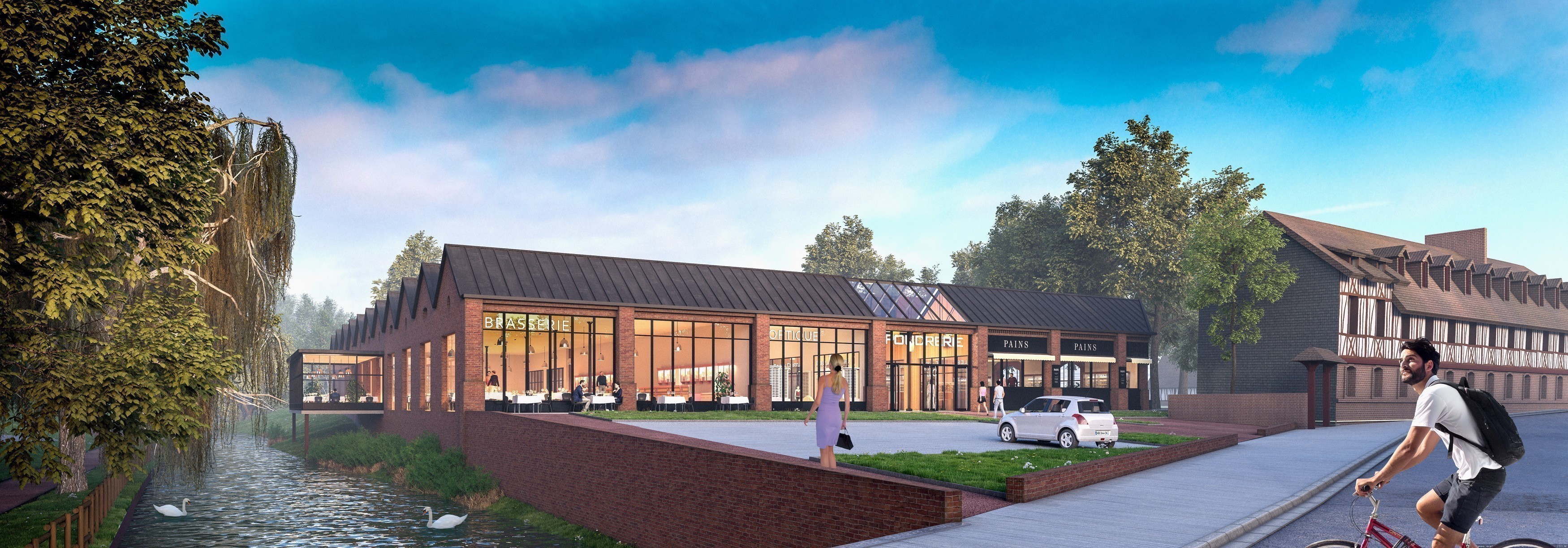 Arthur Loyd Rouen La Poudrerie Royale à Maromme