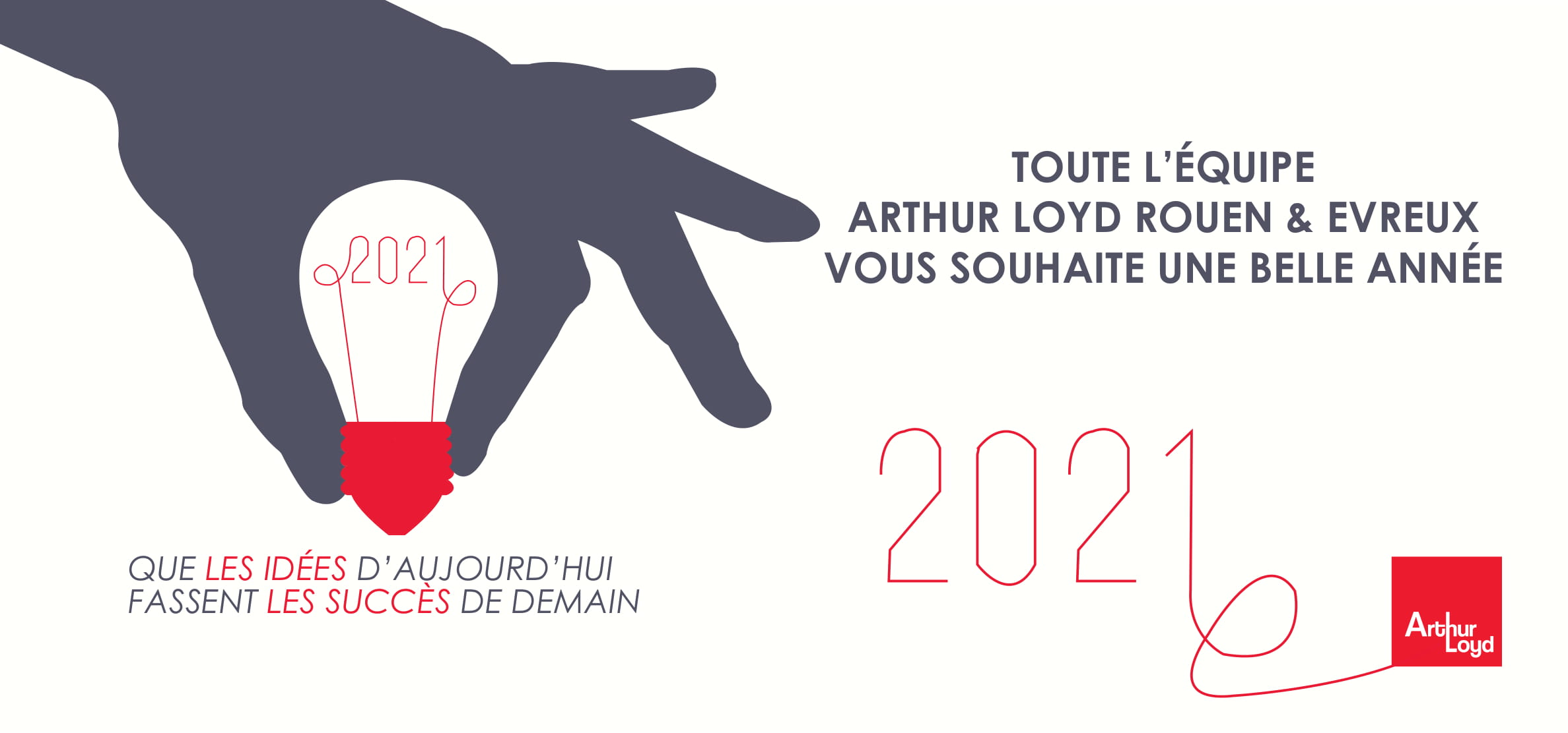 Arthur Loyd vous présente ses voeux 2021