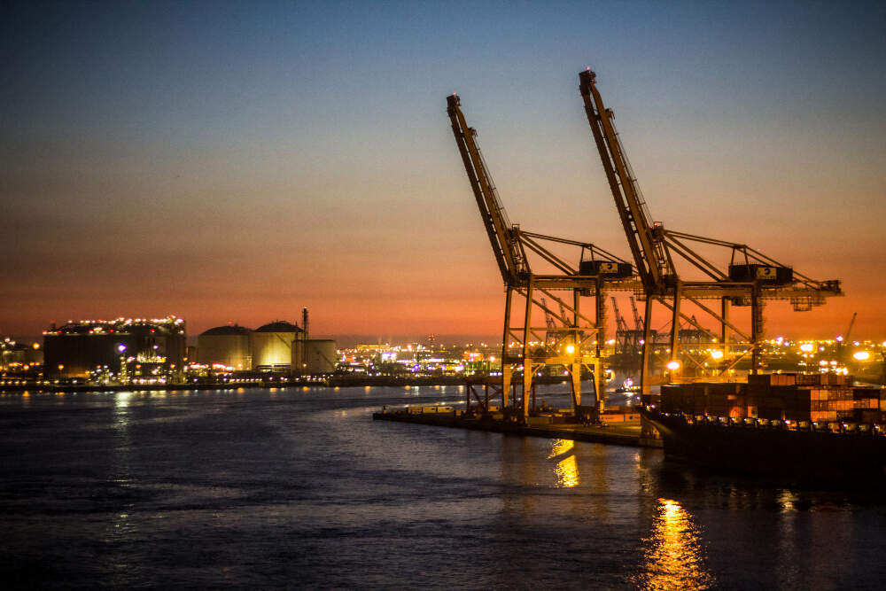 Le port maritime de Rouen