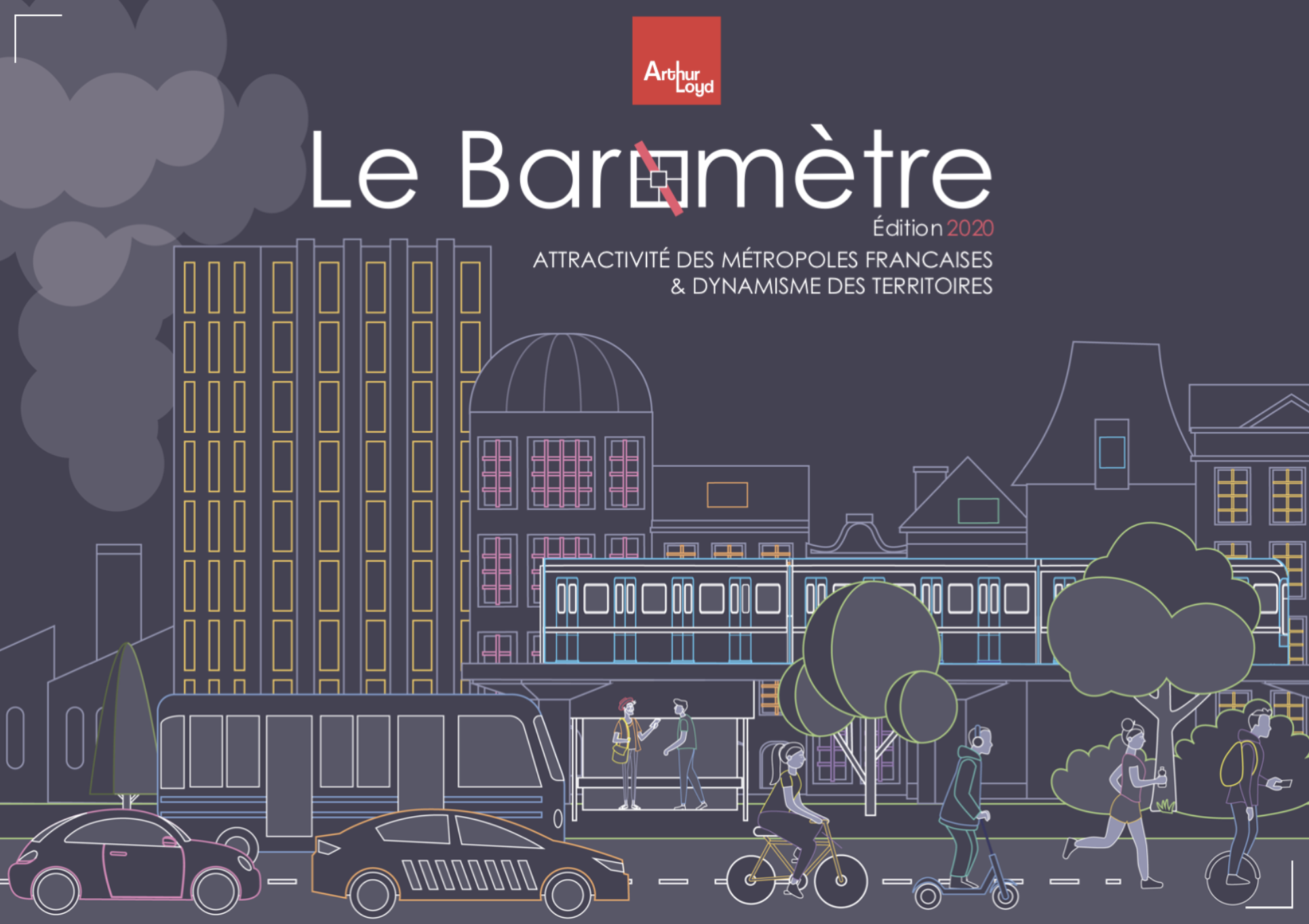 Baromètre Arthur Loyd dynamisme attractivité métropoles