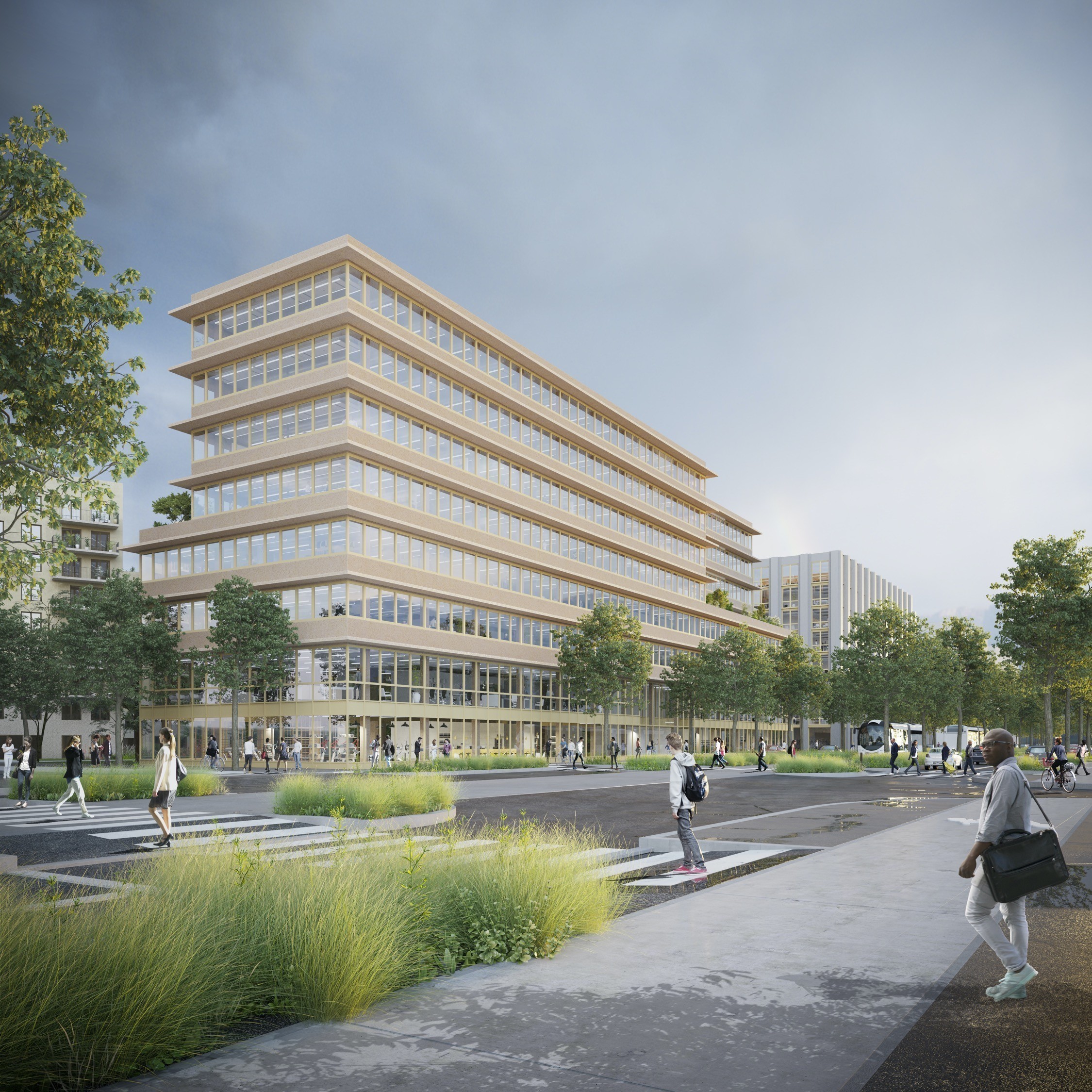 Quartier Flaubert bureaux